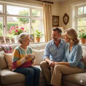 Talking to a Parent Who Won't Leave Their Home